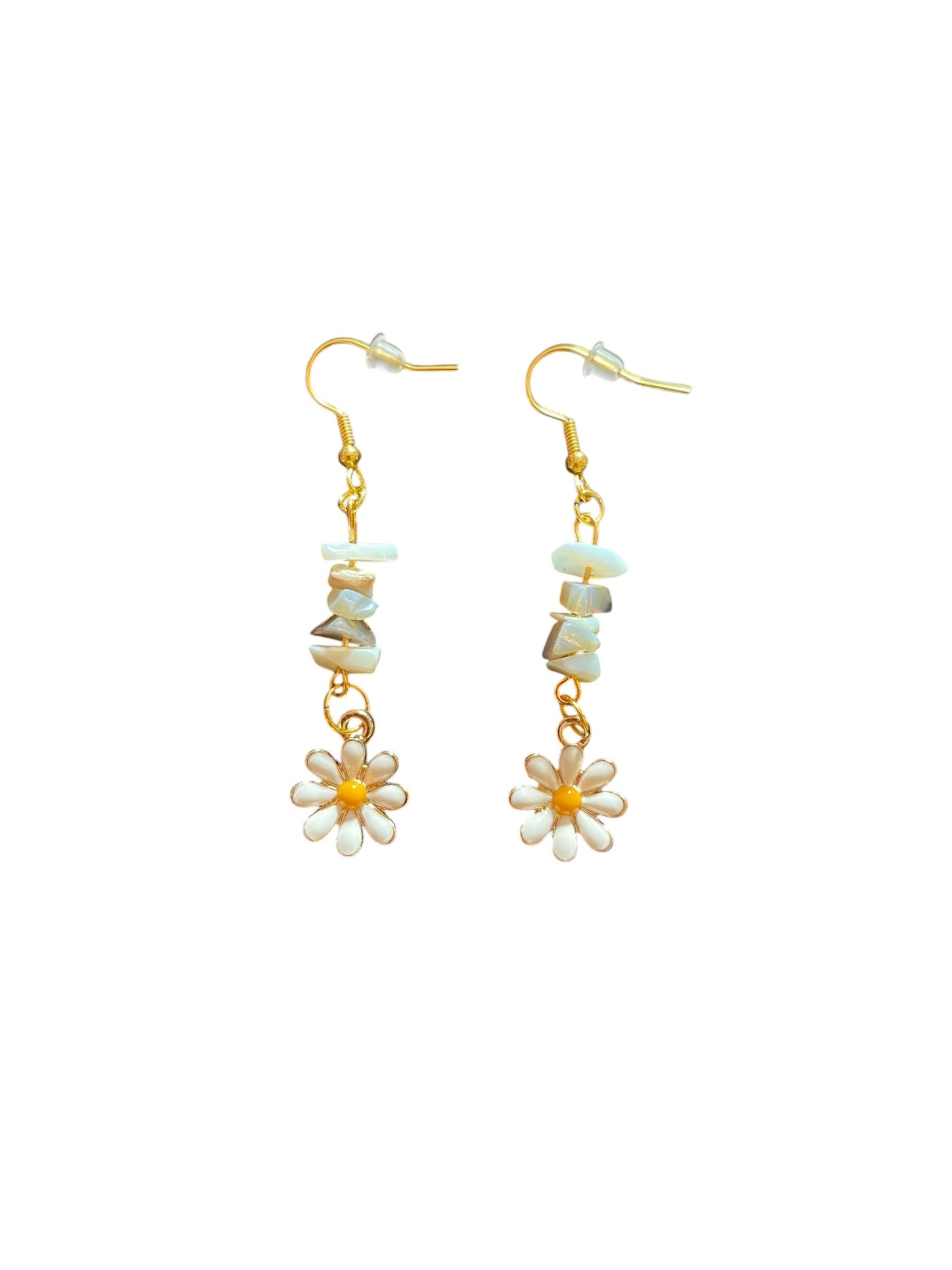 Hazy Daisy Opal Bloom Earrings