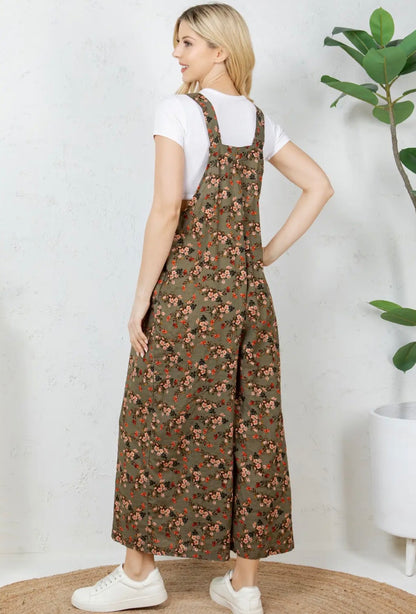 Changing Seasons Floral Jumpsuit (S-XL)