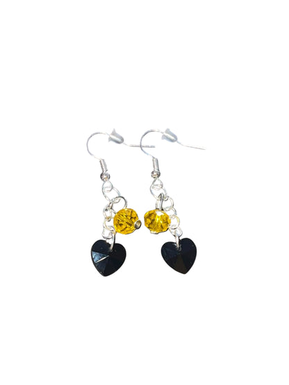 Heart of PGH Dangle Earrings