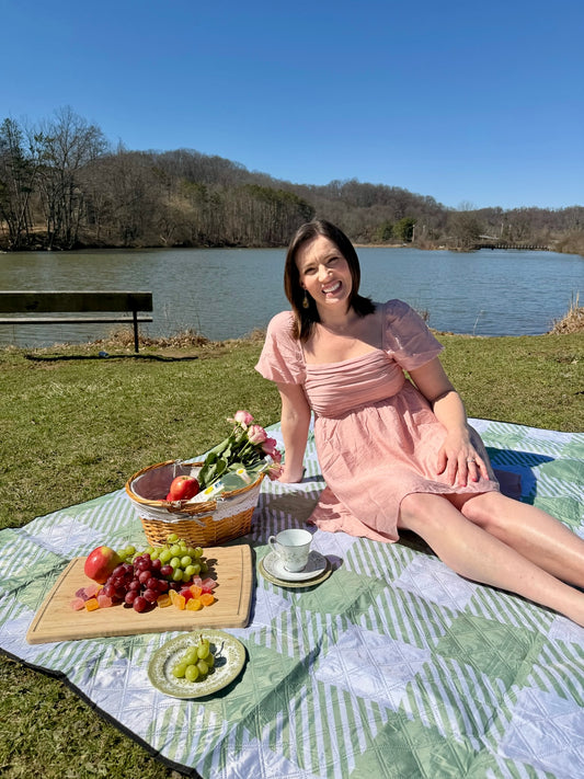 Sweet Bloom Dusty Peach Pleated Mini Dress (S-L)