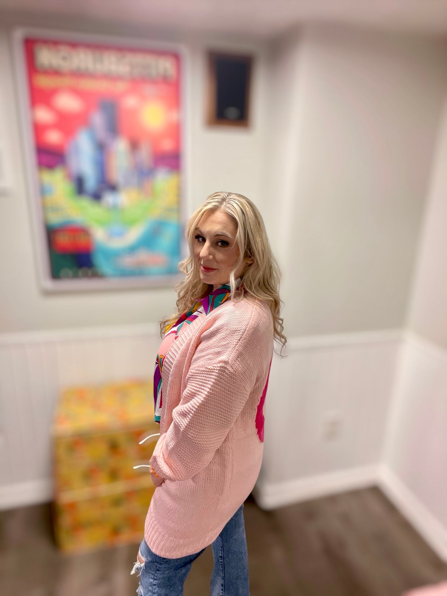 Peace & Love Cardigan (S-L)