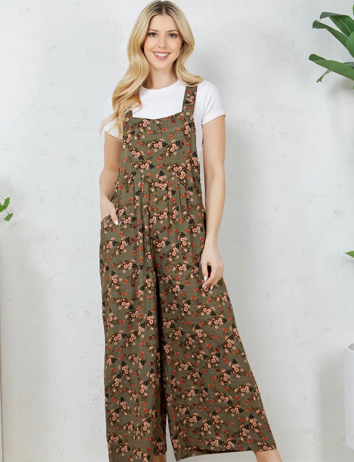 Changing Seasons Floral Jumpsuit (S-XL)