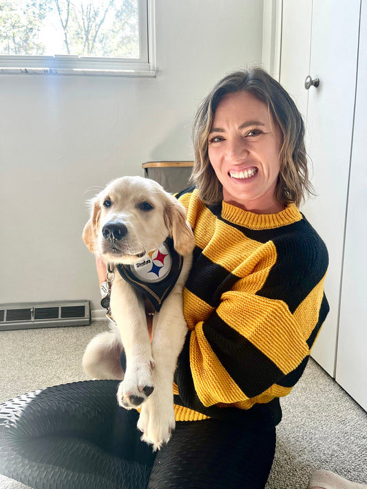 PGH Vibes Chunky Striped Sweater