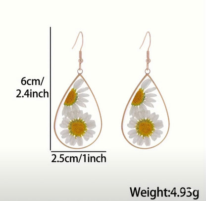 Daisy Drop Earrings