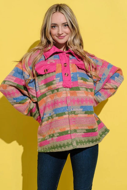 Color Crush Printed Pullover (S-XL)