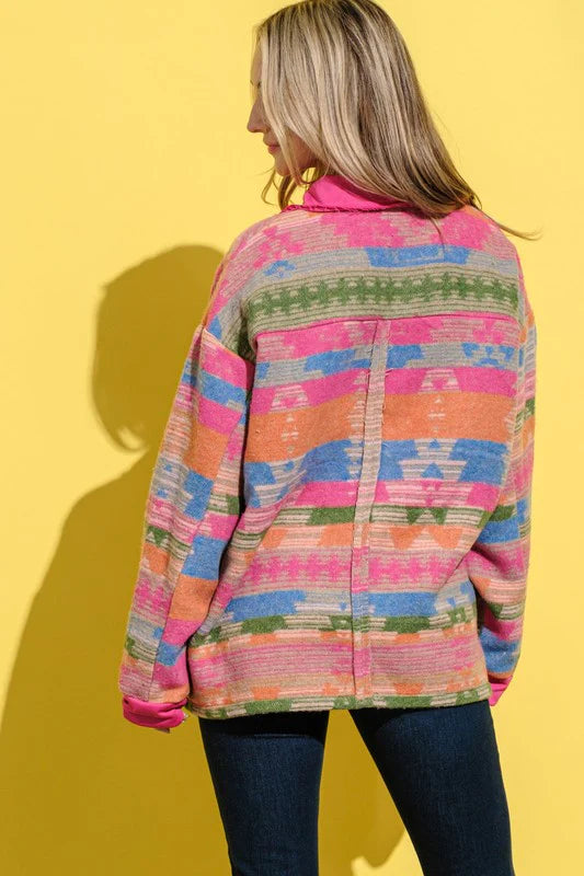 Color Crush Printed Pullover (S-XL)