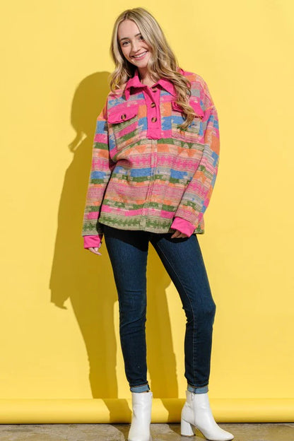 Color Crush Printed Pullover (S-XL)