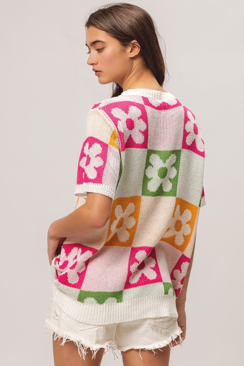 Flower Power Sweater (S-XL)