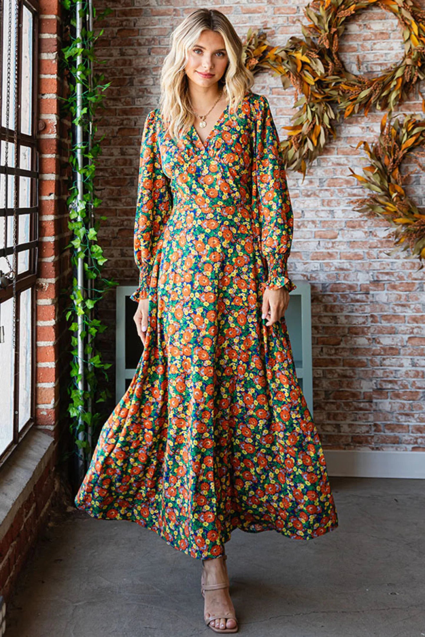 Botanic Belle Signature Floral Maxi Dress (S-L)