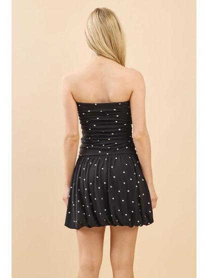 Crushing On You Heart Bubble Dress (S-L)