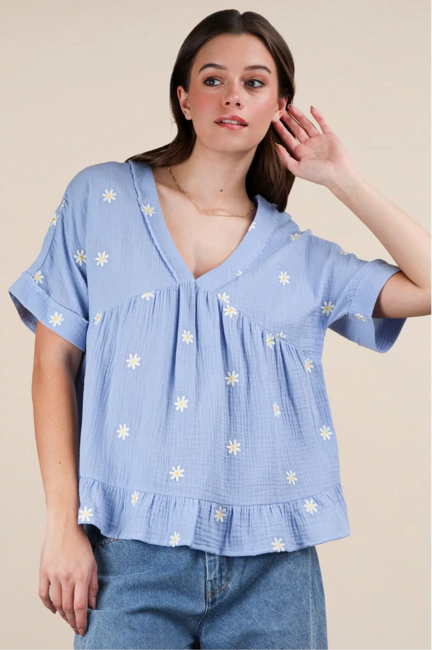 Daisy Daydream Blouse (S-L)