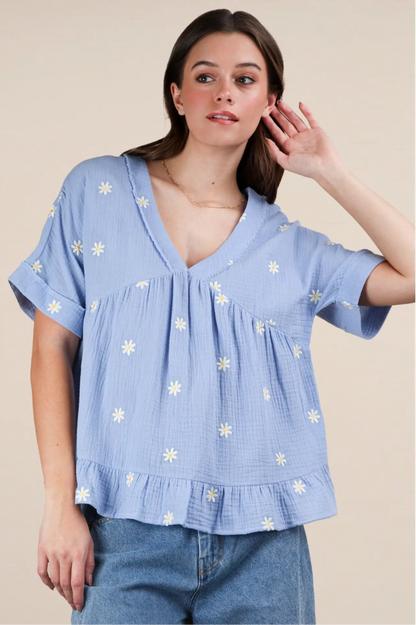 Daisy Daydream Blouse (S-L)