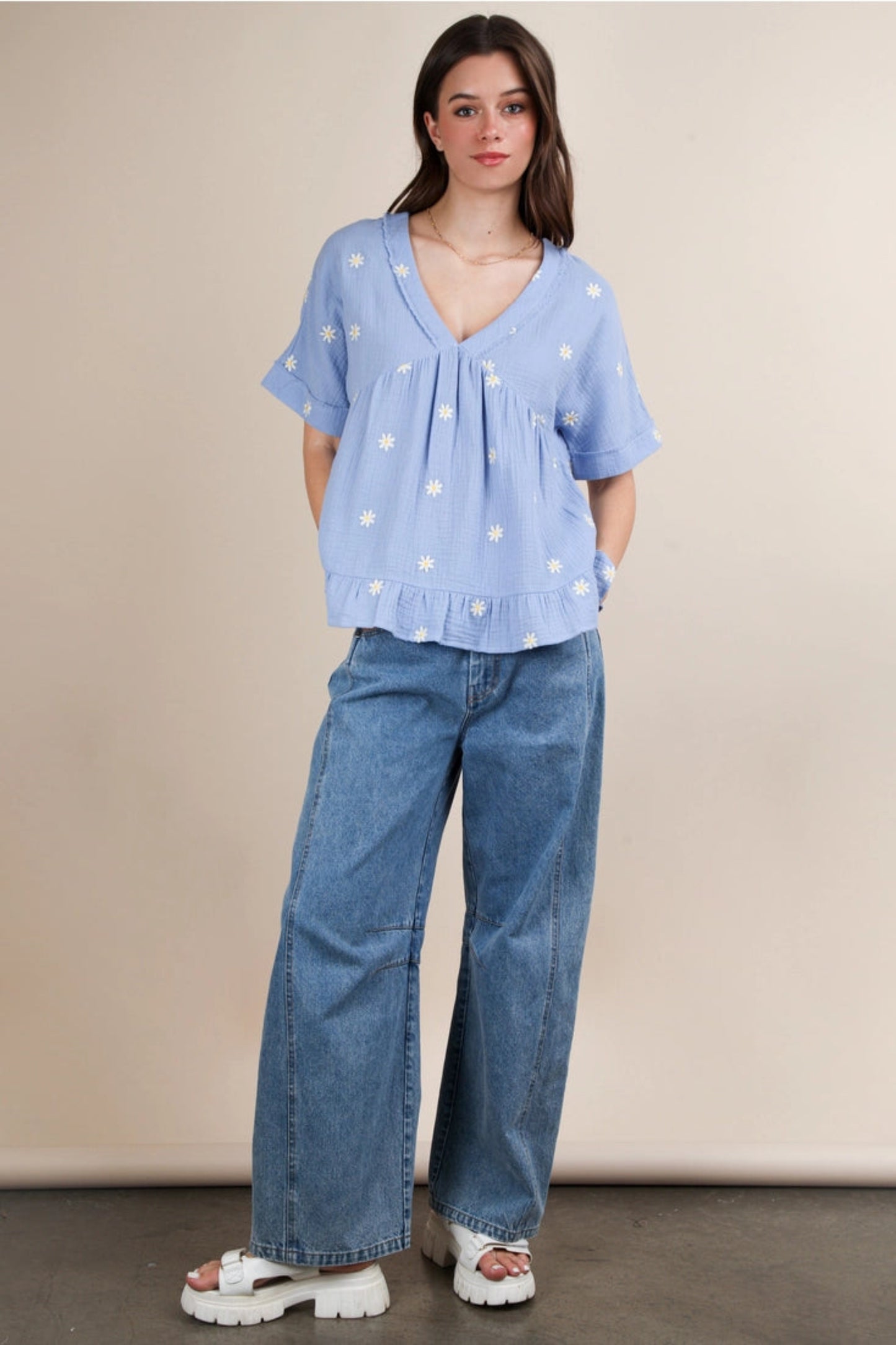 Daisy Daydream Blouse (S-L)