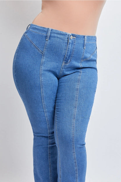 Retro Daisy Denim Flare Jeans  (14-24)