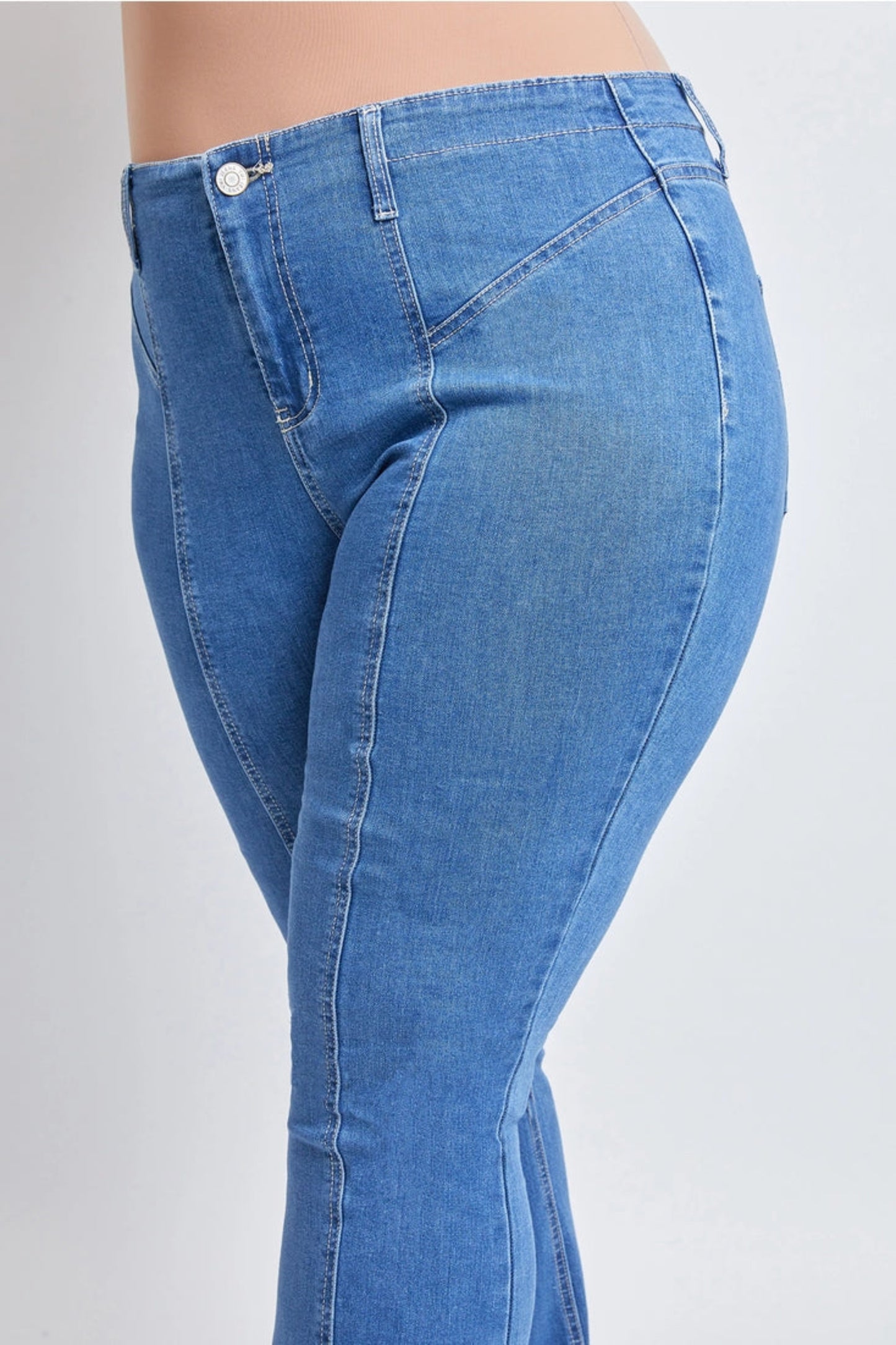 Retro Daisy Denim Flare Jeans  (14-24)