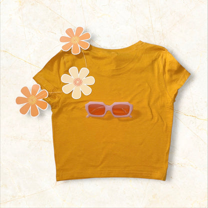 Golden Hour Baby Tee (S-L)