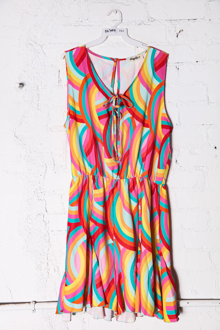Retro Rainbow Romper (1X-3X)