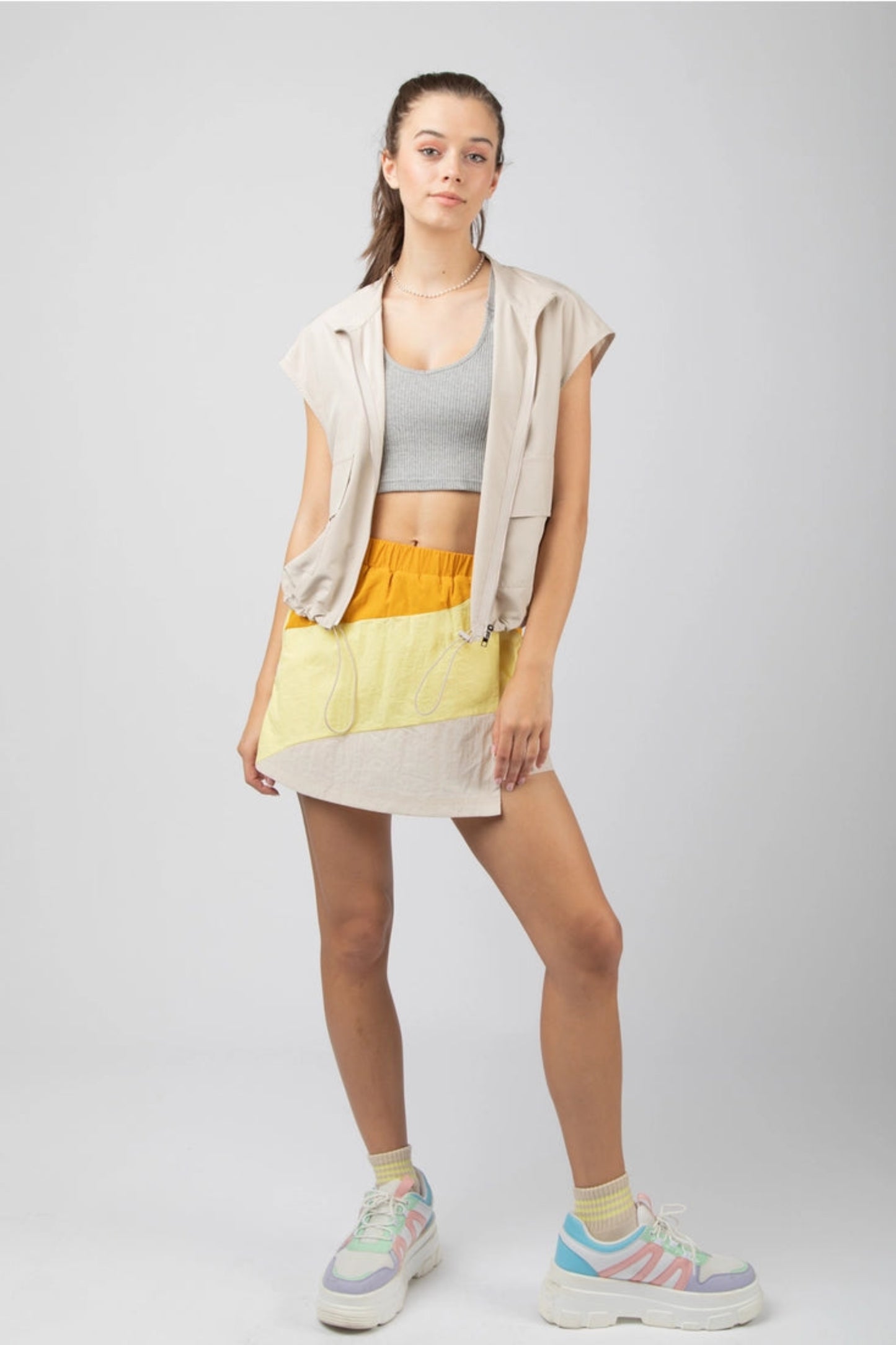 Sunbeam Colorblock Athletic Skort  (S–L)
