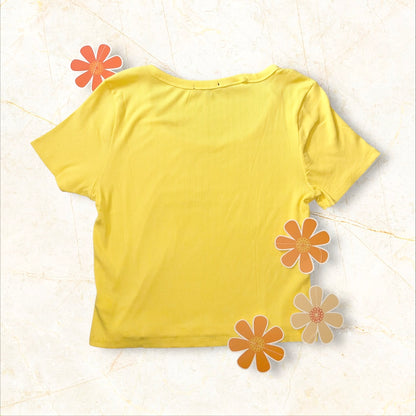 Sunshine Yellow Baby Tee (1X-3X)