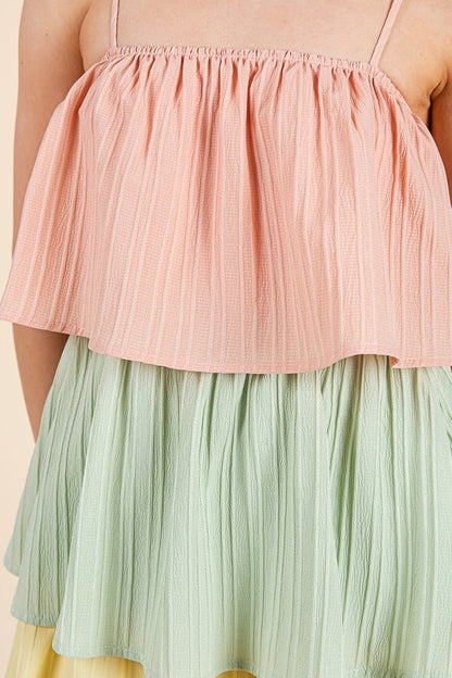 Cotton Candy Skies Tiered Maxi Dress (S-L)